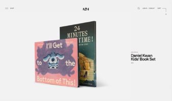 eCommerce website: A 24 Shop