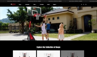 eCommerce website: Accu Level Sports