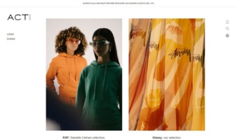 eCommerce website: Act Store