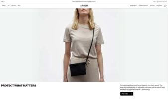 eCommerce website: Airinum