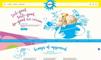 eCommerce website: Alec’s Ice Cream
