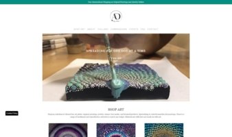 eCommerce website: Amy Diener