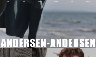 eCommerce website: ​Andersen-Andersen