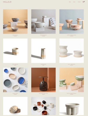 eCommerce website: Andrew Molleur