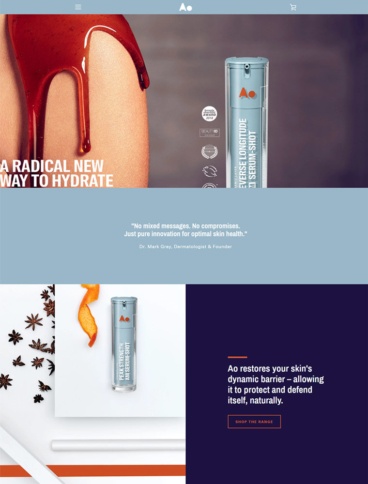 eCommerce website: Ao