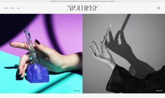 eCommerce website: Apotheke Perfume