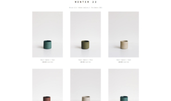 eCommerce website: AR ceramics