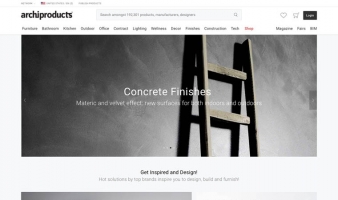 eCommerce website: Archiproducts