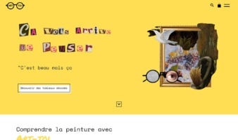 eCommerce website: Art-Toi