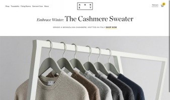 eCommerce website: ASKET