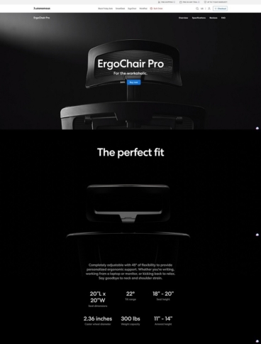 eCommerce website: Autonomous