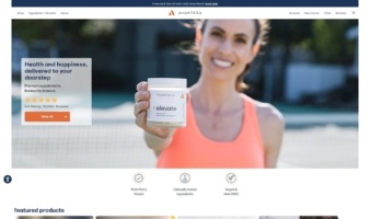 eCommerce website: Avantera