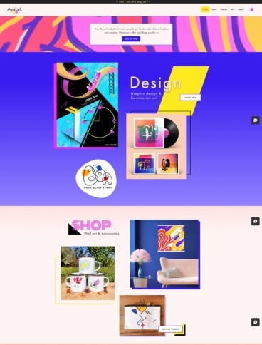 eCommerce website: Ayelet Raziel