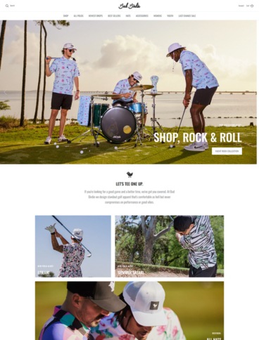 eCommerce website: Bad Birdie