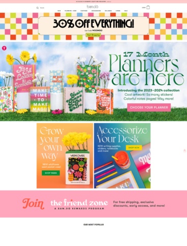 eCommerce website: ban.do