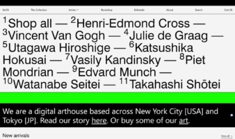 eCommerce website template: Baseline