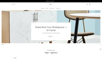 eCommerce website template: Bazaar