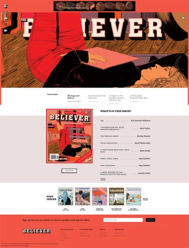 eCommerce website: Believer