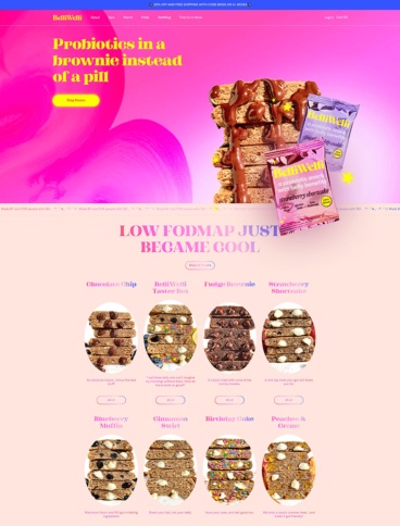 eCommerce website: BelliWelli