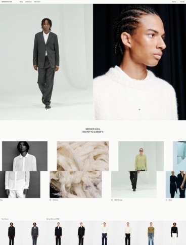 eCommerce website: Berner Kühl