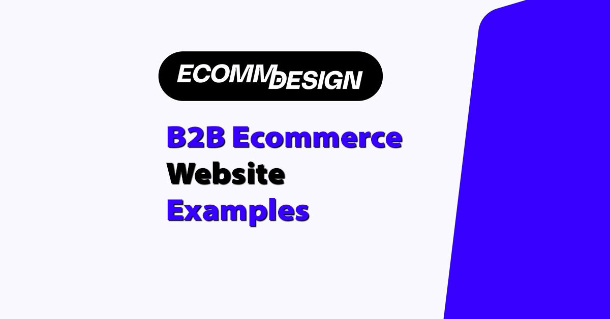 best b2b ecommerce website examples