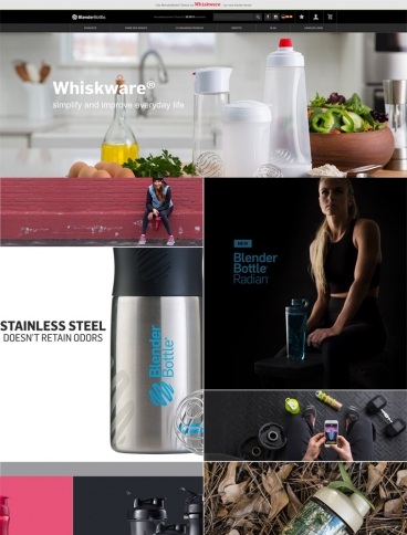 eCommerce website: BlenderBottle