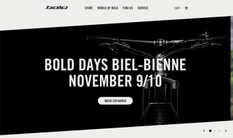 eCommerce website: Bold Cycles Ltd.