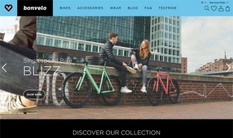 eCommerce website: bonvelo