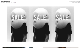 eCommerce website: Bows and Arrows