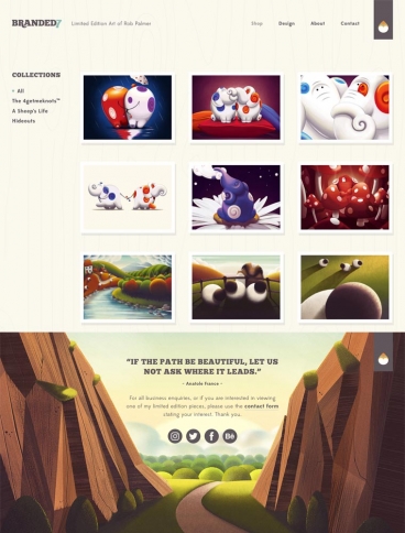 eCommerce website: Branded7