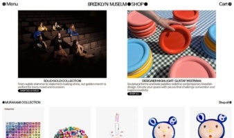 eCommerce website: Brooklyn Museum Shop