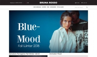 eCommerce website: Bruna Rosso