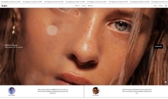 eCommerce website template: Bullet