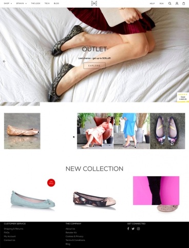 eCommerce website: Butterfly Twists