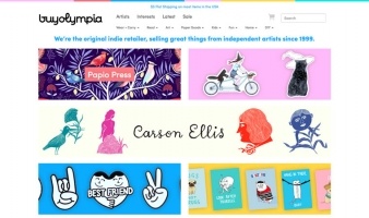 eCommerce website: buyolympia