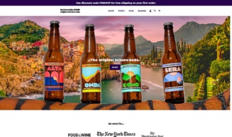 eCommerce website: Casamara Club