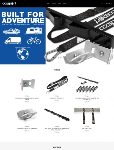 eCommerce website: CCR Sport