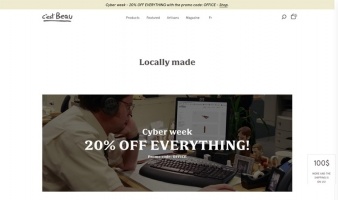 eCommerce website: C’est Beau