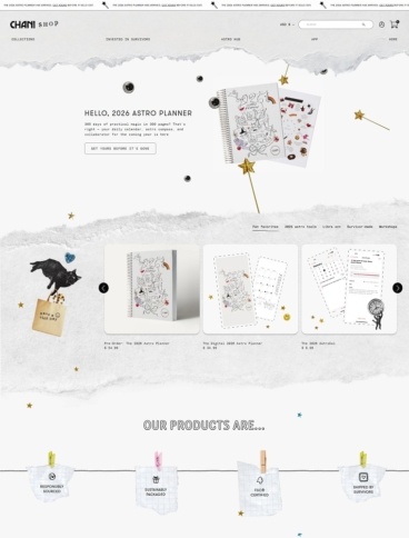 eCommerce website: CHANI Shop