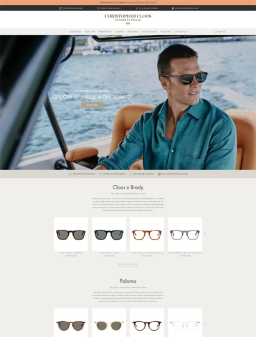eCommerce website: Christopher Cloos