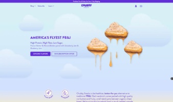 eCommerce website: Chubby Snacks