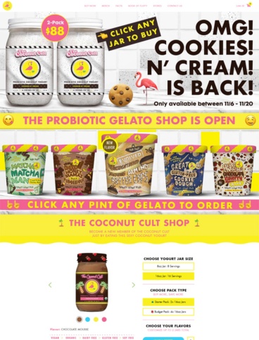 eCommerce website: The Coconut Cult