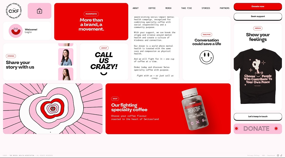 eCommerce website: Coffee Foundation