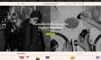 eCommerce website: Consider It Flowers
