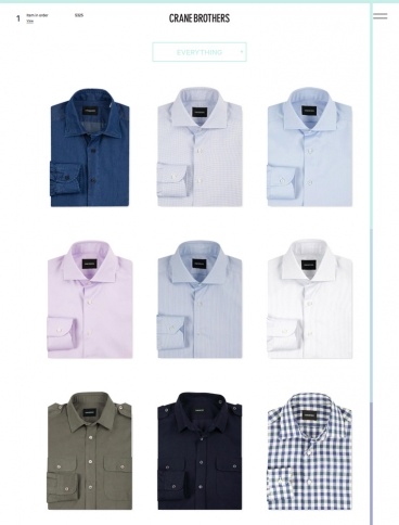 eCommerce website: Crane Brothers