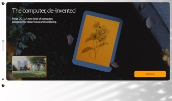 eCommerce website: Daylight Computer