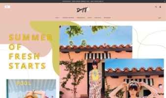 eCommerce website: Dazey LA