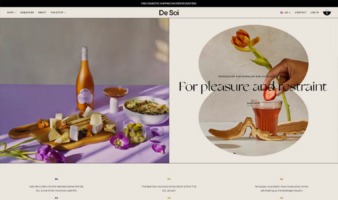 eCommerce website: De Soi
