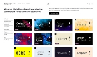 eCommerce website: Designova