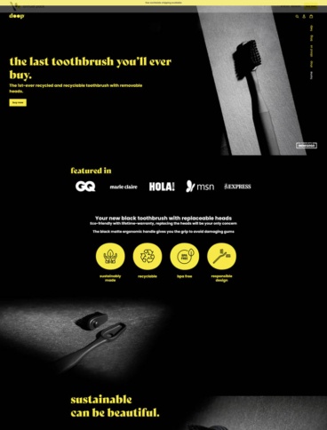 eCommerce website: Doop